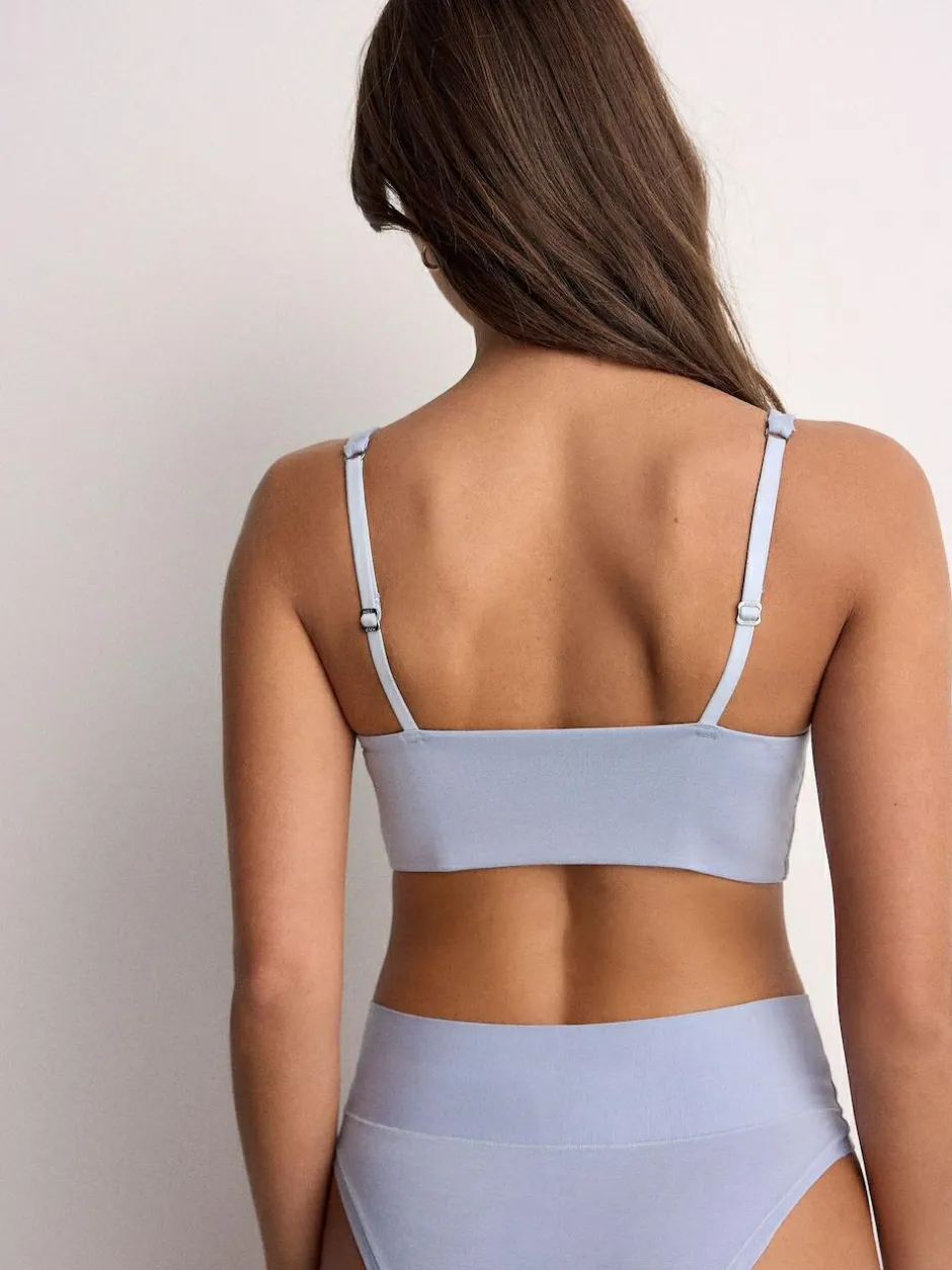Next Blue Pad Non Wire Ultimate Comfort Bra New