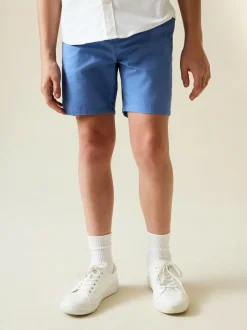 Next Blue Regular Fit Chino Shorts (3-16yrs) Outlet