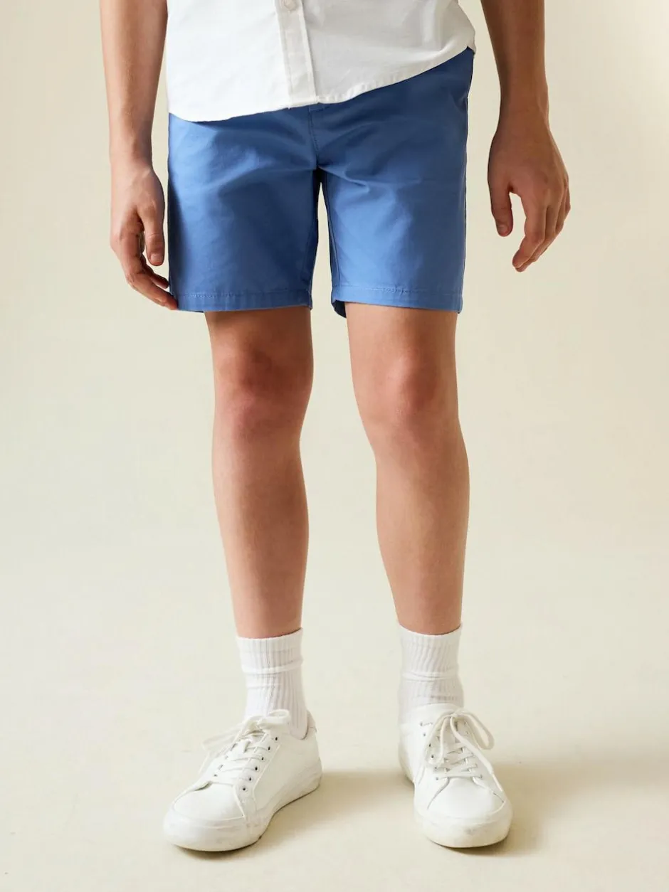 Next Blue Regular Fit Chino Shorts (3-16yrs) Outlet