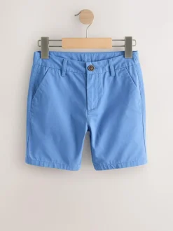 Next Blue Regular Fit Chino Shorts (3-16yrs) Outlet