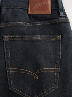Next Blue Rinse Regular Tapered Fit Motionflex Jeans Clearance