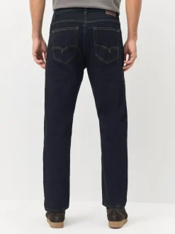 Next Blue Rinse Regular Tapered Fit Motionflex Jeans Clearance