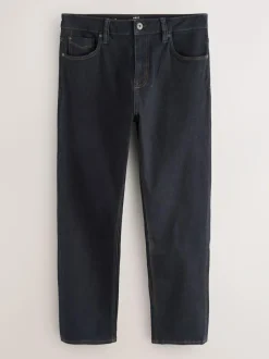 Next Blue Rinse Regular Tapered Fit Motionflex Jeans Clearance