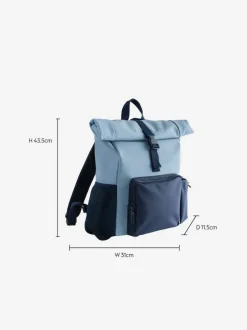 Next Roll Top Backpack Blue Outlet