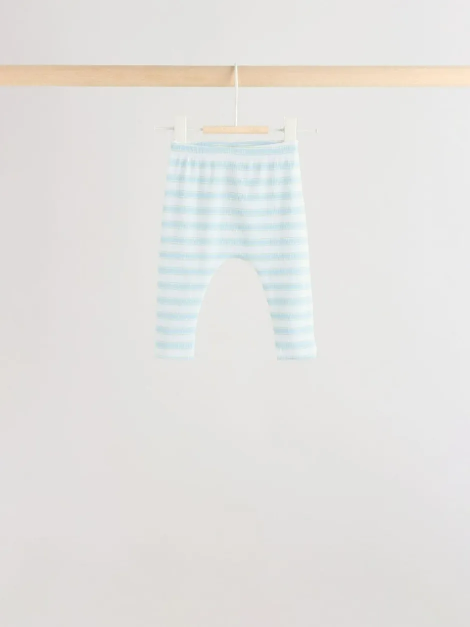 Next Baby Top & Leggings 6 Piece Set (0mths-3yrs) Blue Safari Discount