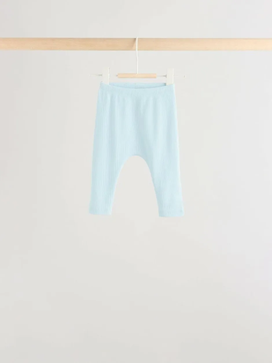 Next Baby Top & Leggings 6 Piece Set (0mths-3yrs) Blue Safari Discount
