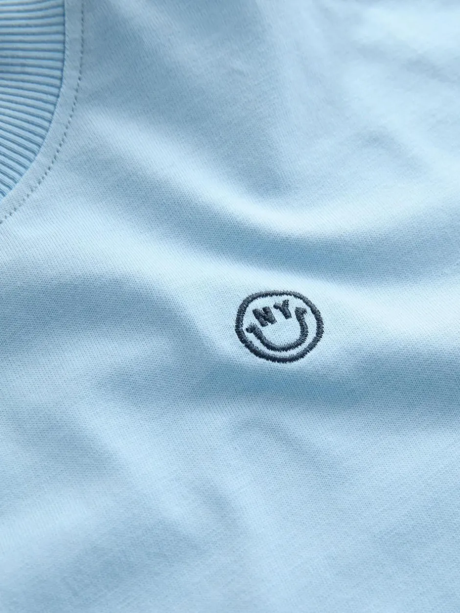 Next Short Sleeve Logo Chest Graphic T-Shirts 4 Pack (3-16yrs) Blue Online