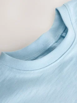 Next Blue Short Sleeve Peplum T-Shirt (3mths-7yrs) Discount