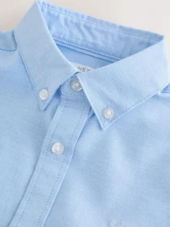 Next Blue Single Oxford Shirt (3-16yrs) New