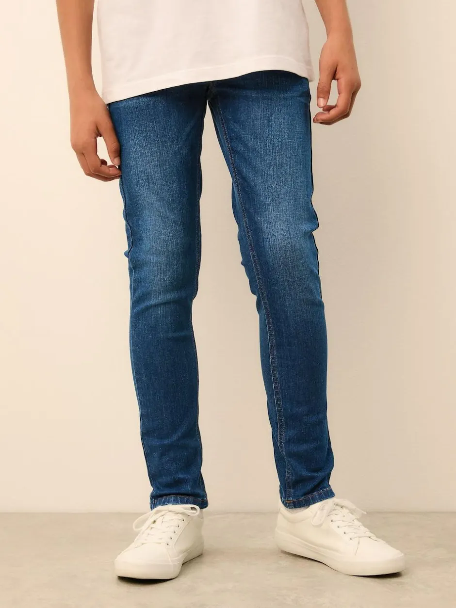 Next Blue Skinny Fit Stretch Jeans (3-17yrs)