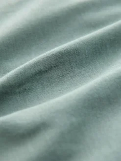 Next Slim Fit 100% Cotton Layering T-Shirts 5 Pack Blue Sale