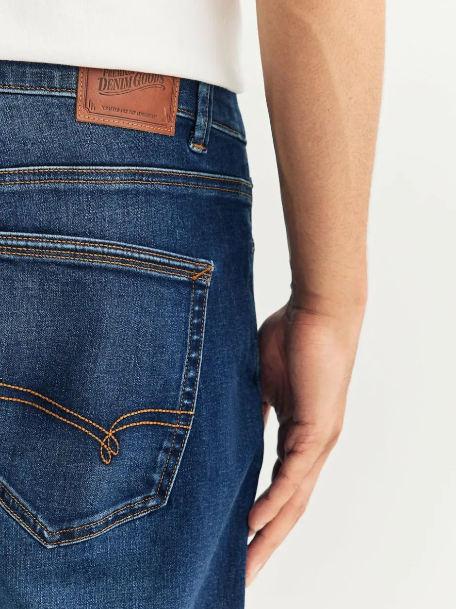 Next Blue Slim Fit Motionflex Jeans Sale