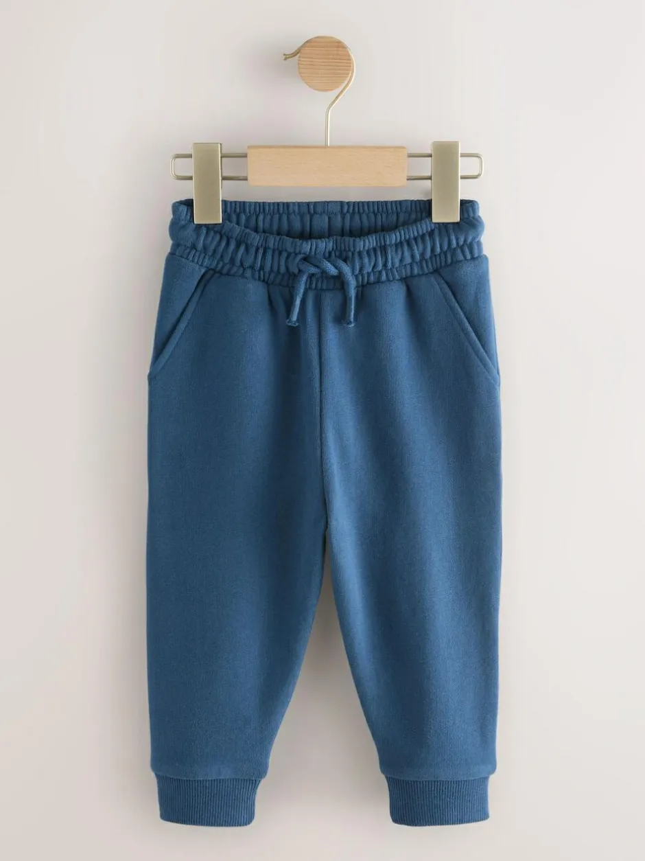 Next Blue Slim Fit Soft Touch Jersey Joggers (3mths-7yrs) New