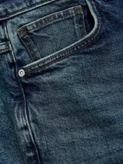 Next Slim Fit Vintage Wash Denim Jeans Blue