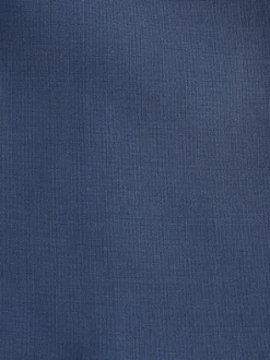 Next Slim Fit Wool Blend Motionflex Suit Jacket Blue Discount