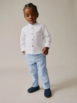 Next Smart Trousers (3mths-7yrs) Blue