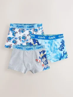 Next Blue Sonic Boxers 3 Pack (2-14yrs)
