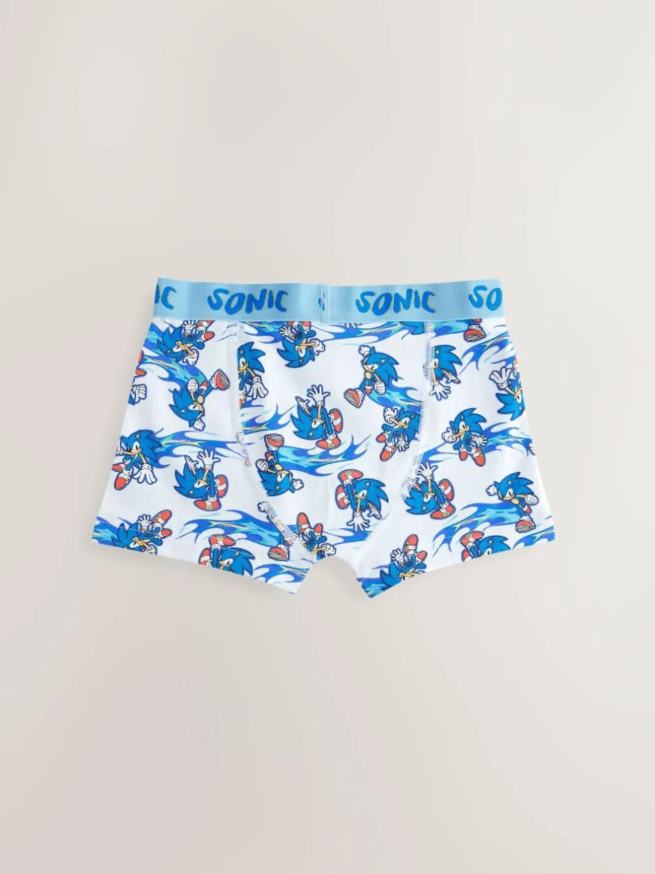 Next Blue Sonic Boxers 3 Pack (2-14yrs)
