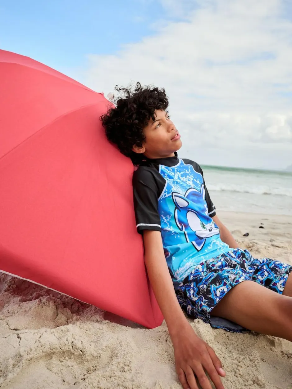Next Blue Sonic Rash Vest (3-16yrs)