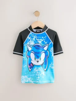 Next Blue Sonic Rash Vest (3-16yrs)