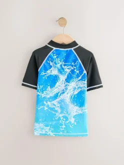Next Blue Sonic Rash Vest (3-16yrs)