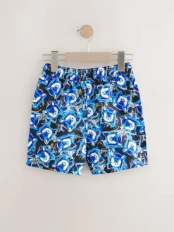 Next Blue Sonic Swim Shorts (3-16yrs) Sale