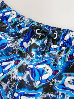 Next Blue Sonic Swim Shorts (3-16yrs) Sale