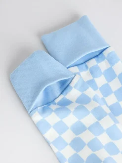 Next Blue Star Baby Footless Sleepsuits 4 Pack (0mths-3yrs) Clearance