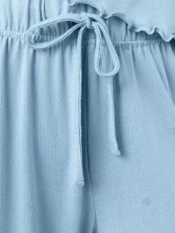 Next Heart Soft Long Sleeve Pyjamas Blue Star Discount