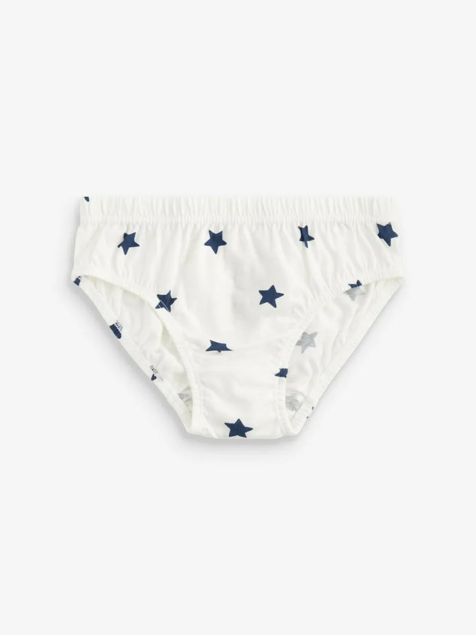 Next Briefs 10 Pack (1.5-10yrs) Blue Stars and Stripes