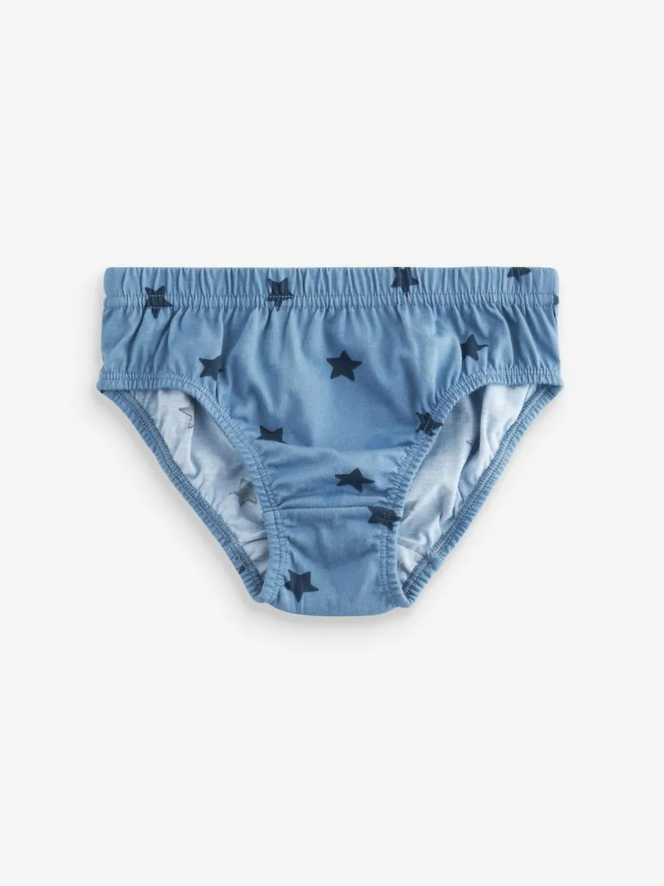 Next Briefs 10 Pack (1.5-10yrs) Blue Stars and Stripes