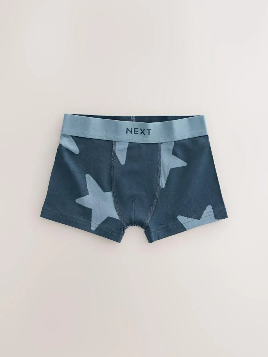 Next Blue Stars and Stripes Trunks 10 Pack (1.5-16yrs) Best