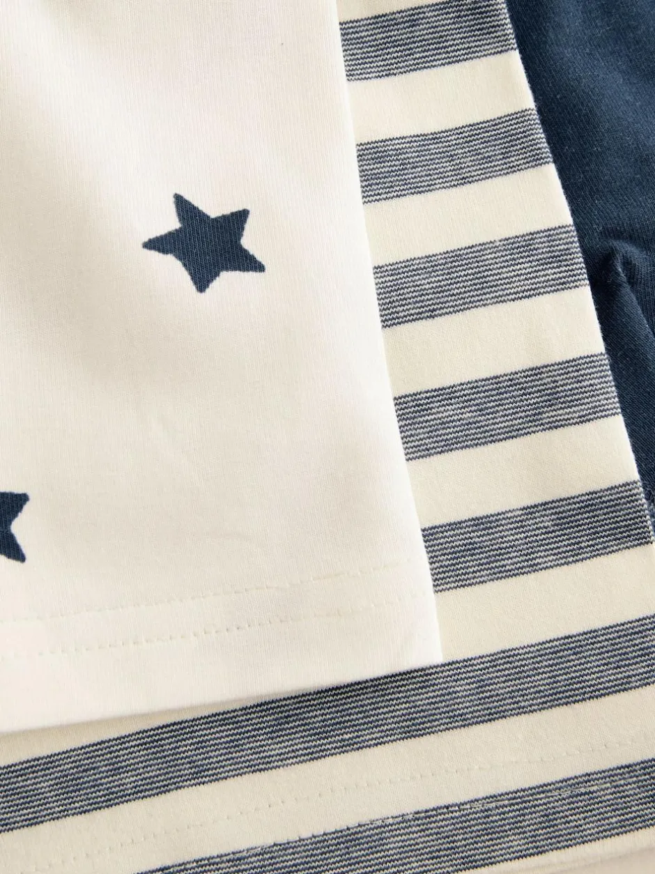 Next Blue Stars and Stripes Trunks 10 Pack (1.5-16yrs) Best