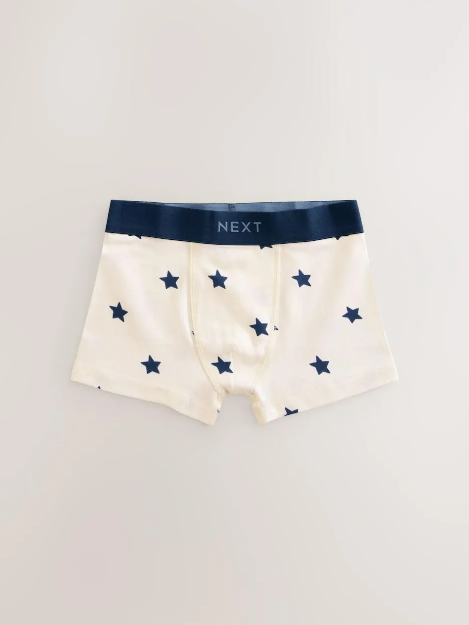 Next Blue Stars and Stripes Trunks 10 Pack (1.5-16yrs) Best