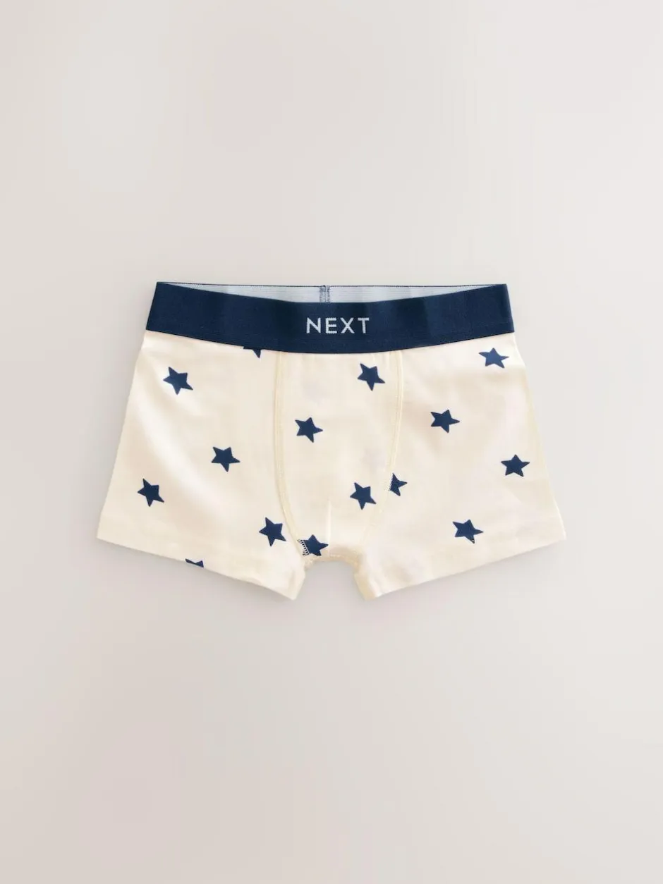 Next Blue Stars and Stripes Trunks 10 Pack (1.5-16yrs) Best