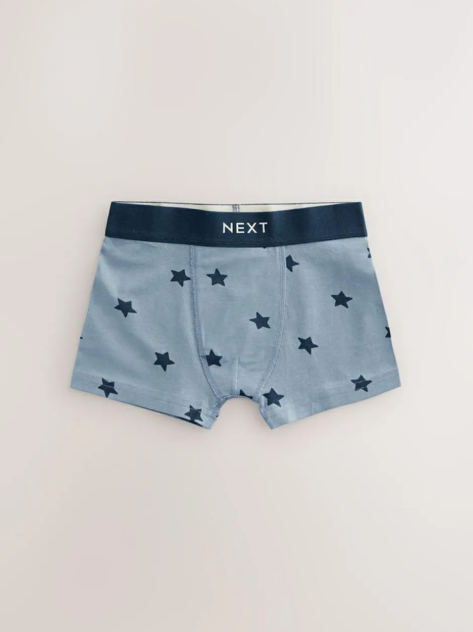 Next Blue Stars and Stripes Trunks 10 Pack (1.5-16yrs) Best