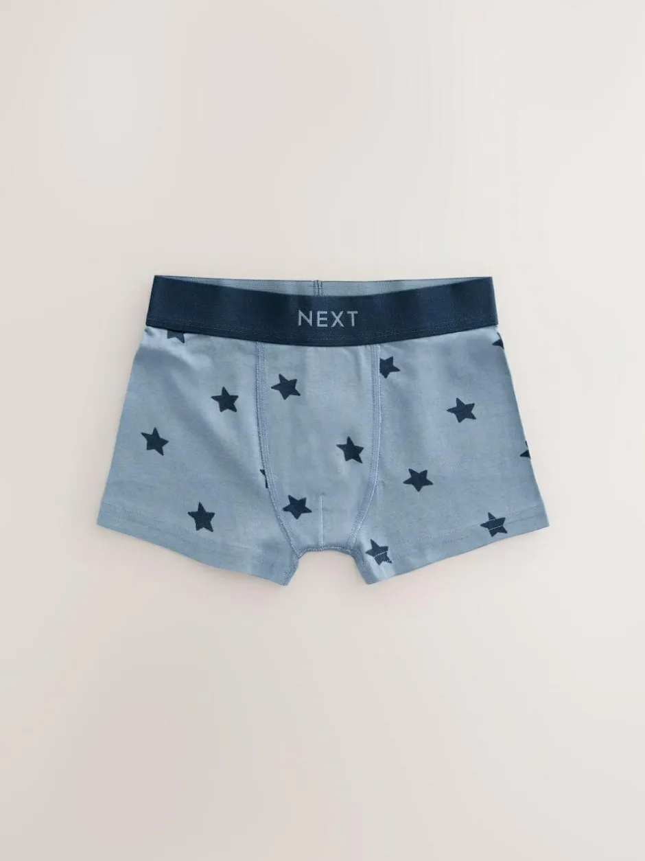 Next Blue Stars and Stripes Trunks 10 Pack (1.5-16yrs) Best