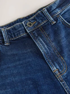 Next Straight Fit Authentic Stretch Denim Jeans Blue