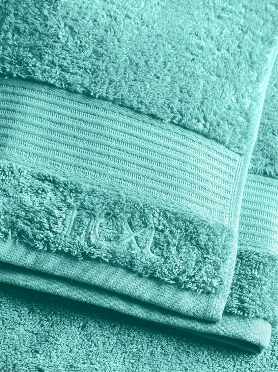 Next Blue Teal Bright Egyptian Cotton Towel Online
