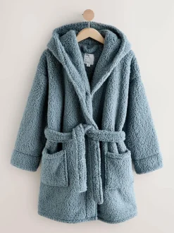 Next Teddy Dressing Gown Blue Best