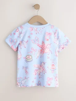 Next Blue Unicorn T-Shirt (3-16yrs) Online