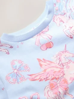 Next Blue Unicorn T-Shirt (3-16yrs) Online