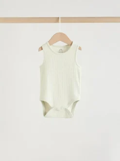 Next Blue Vest Baby Bodysuits 5 Pack Discount