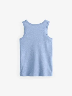 Next Blue Vests 5 Pack (1.5-16yrs) Discount