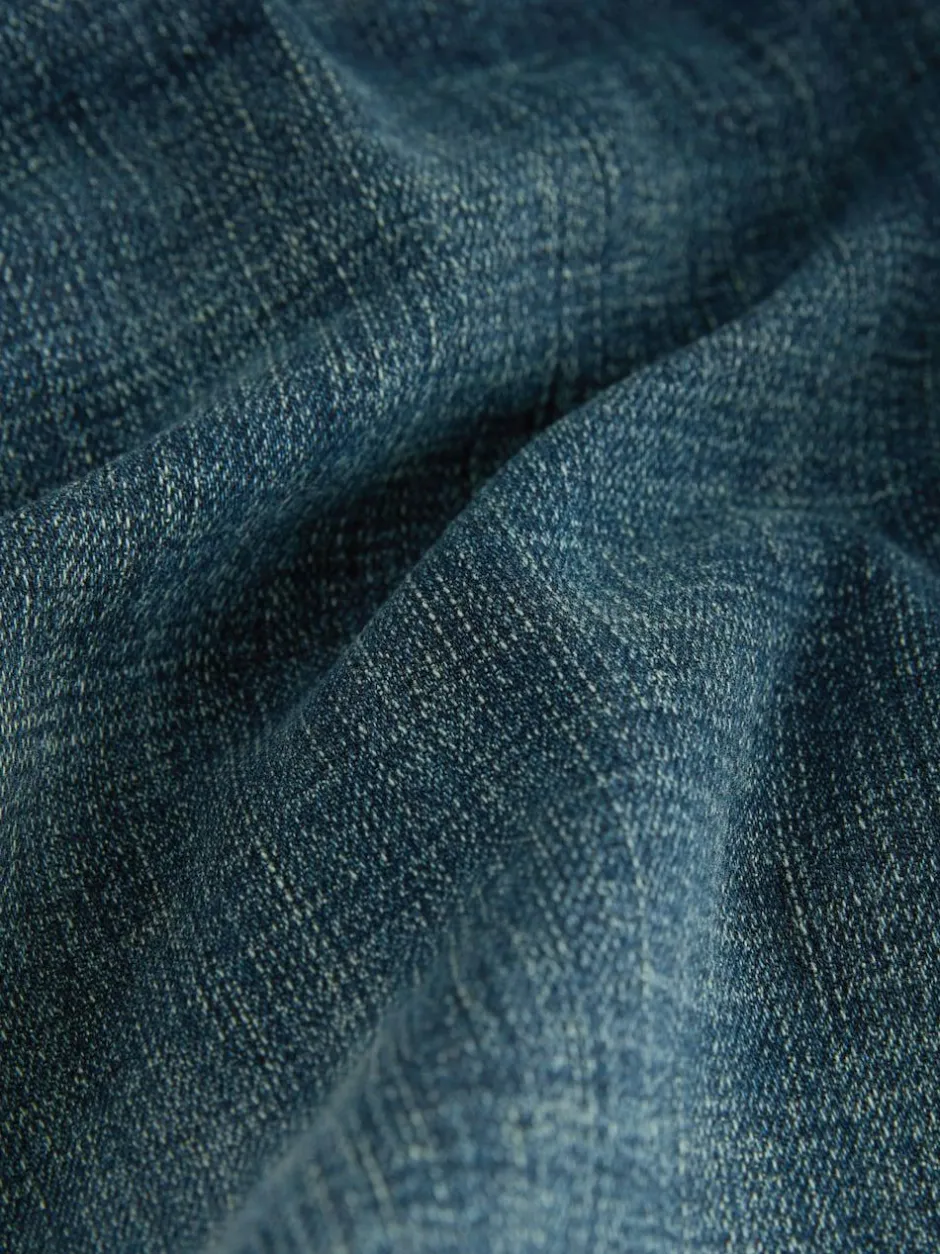 Next Regular Tapered Fit Authentic Stretch Denim Jeans Blue Vintage Best