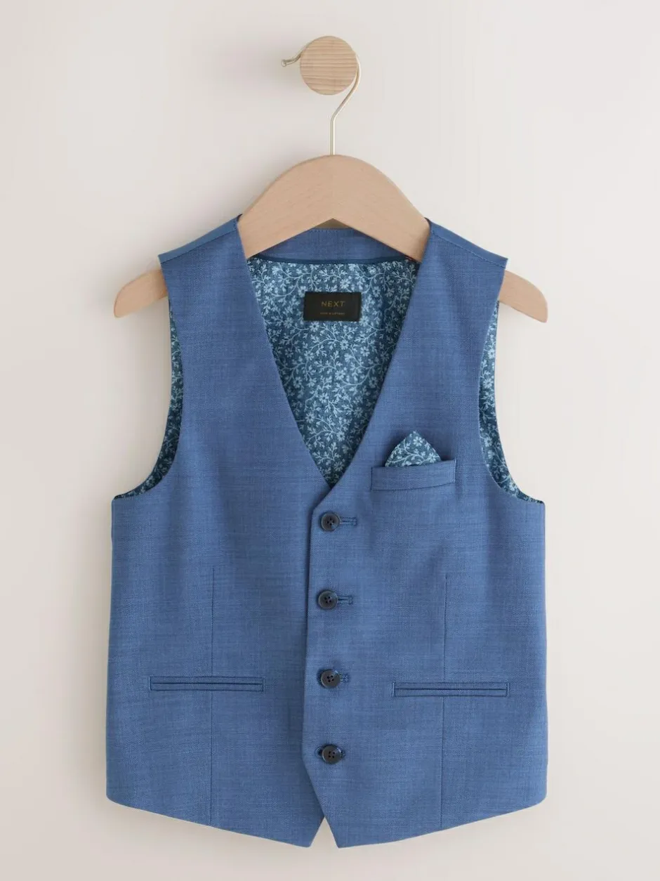Next Blue Waistcoat (3-16yrs) Sale