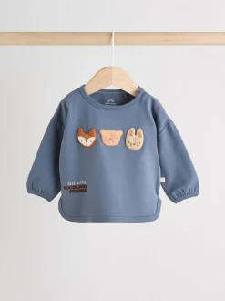Next Blue Woodland Baby Top and Leggings Set 2 Piece (0mths-3yrs) Clearance