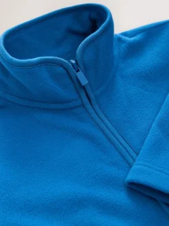 Next Zip-Up Fleece Jacket With Pockets (3-16yrs) Blue New