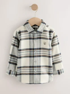 Next Long Sleeve Character Shirt (3mths-7yrs) Blue/Ecru Hot