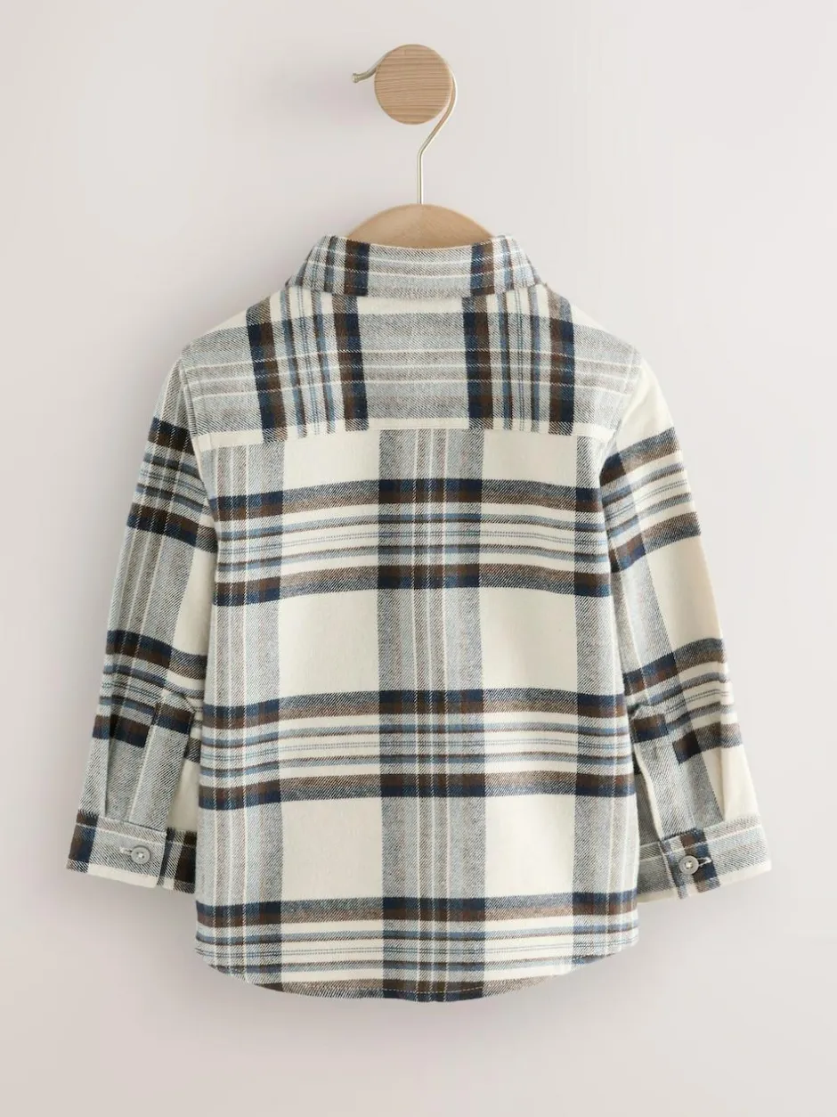 Next Long Sleeve Character Shirt (3mths-7yrs) Blue/Ecru Hot
